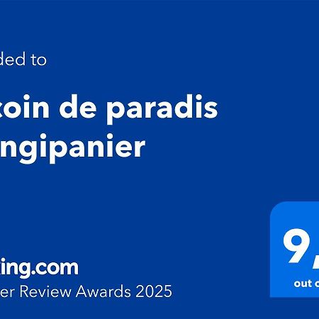 Ti Coin De Paradis Frangipanier Le Diamant Zewnętrze zdjęcie